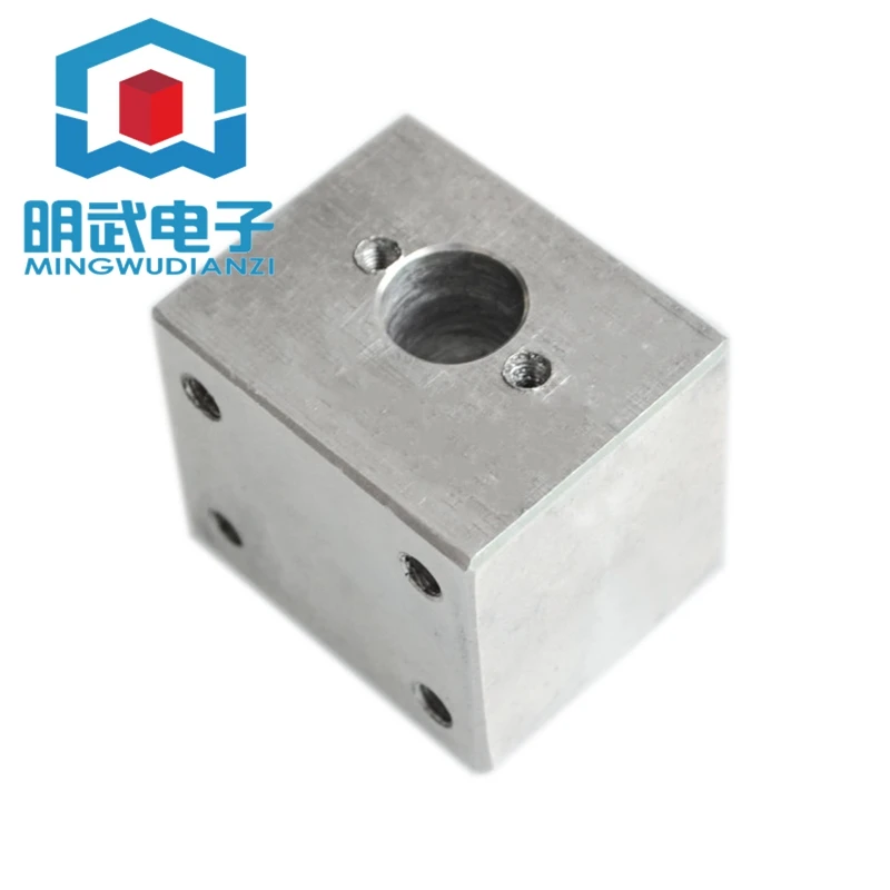 3D Printer T-type Screw T8 Nut Conversion Seat Square Conversion Block Screw Accessories Conversion Nut Seat
