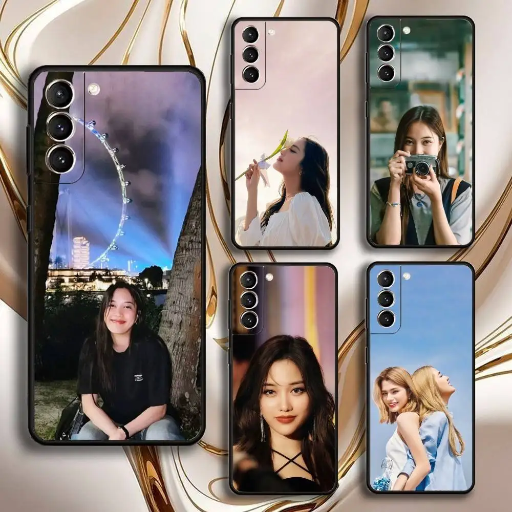 

F-Freen S-Sarocha Phone Case For Samsung GalaxyA13,21s,22,31,32,52,53,71,72,73,Soft Black Shell