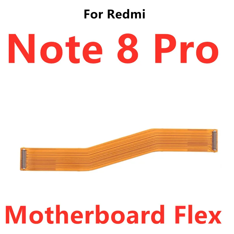 Per Xiaomi Redmi Note 8 Pro 8T Mainboard Main Board Flex USB Board Charger ricarica Dock Port Plug Connector Flex Cable