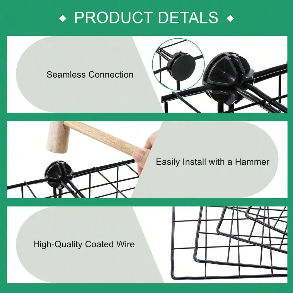 منظم تخزين مكعب سلكي مكون من 12 مكعبًا، رفوف سلكية، رف كتب وحدات