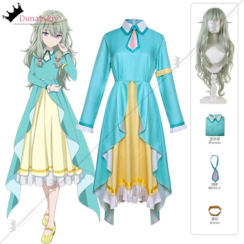 コスプレ衣装,ステージ用,カラフルなロールプレイングユニフォーム,ロリータドレスとウィッグ,派手なアニメの服,ハロウィーンの衣装,kusanagi nene,2025