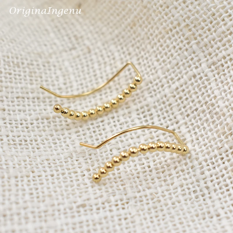 

Gold Filled Piercing Ear Cuff Clip Earrings Handmad Gold Wrap Oorbellen Minimalist Best Friend Gift Brincos Earrings For Women