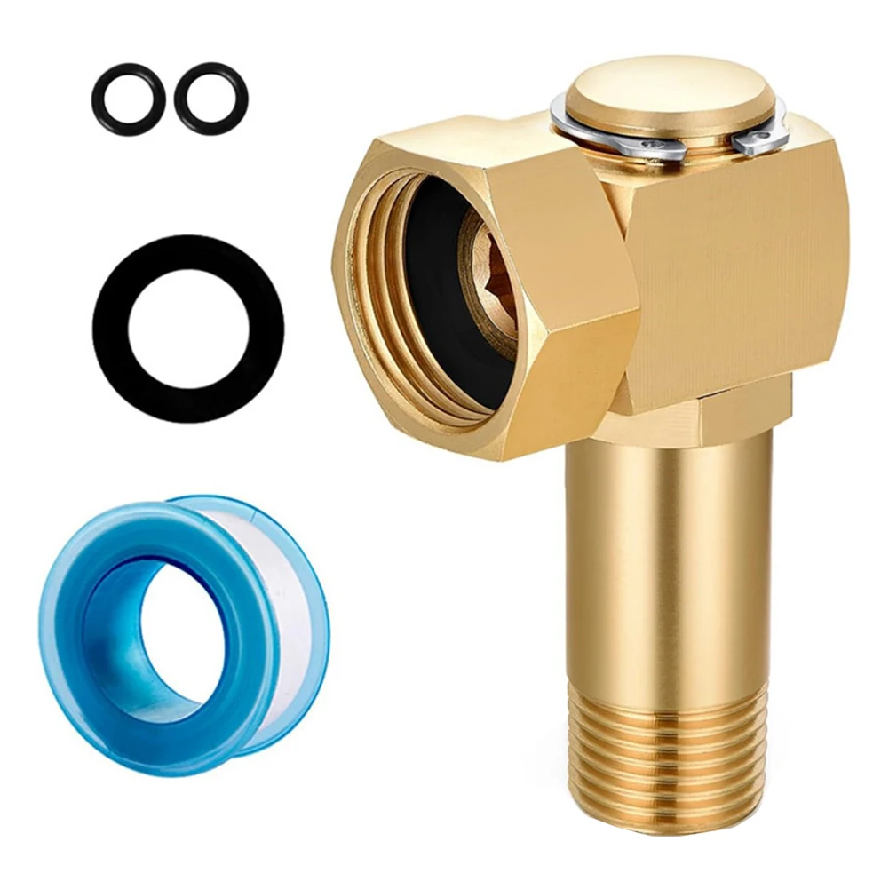Brass Hose -Reel Connector: Rustproof Swivel Elbow For Easy Irrigation Brass Garden Hose Quick Connectors Compatible