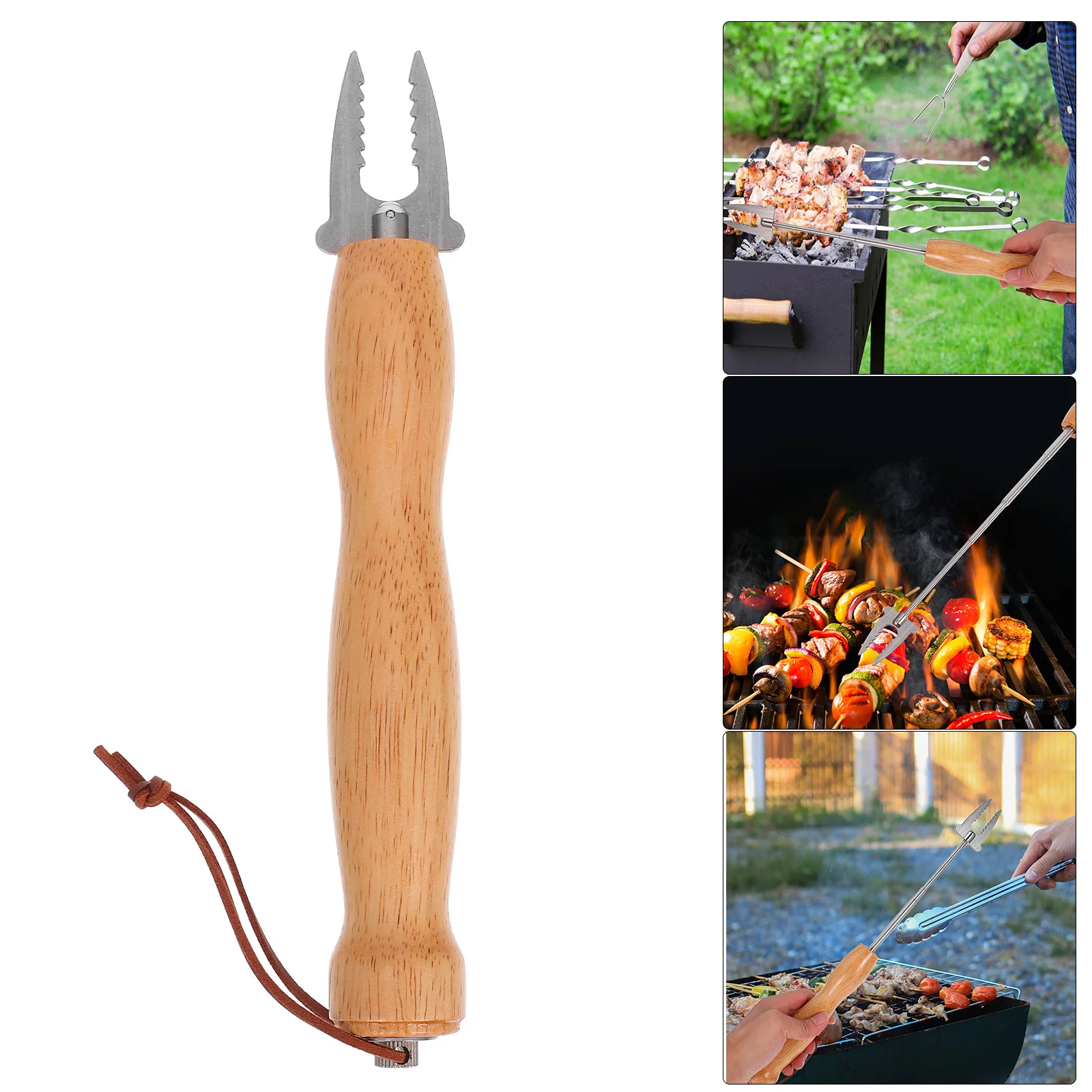 

Marshmallow Roasting Sticks Stainless Steel Telescoping Bbq Skewers Extendable Hot Dog Forks Camping Barbecue Fire Pit