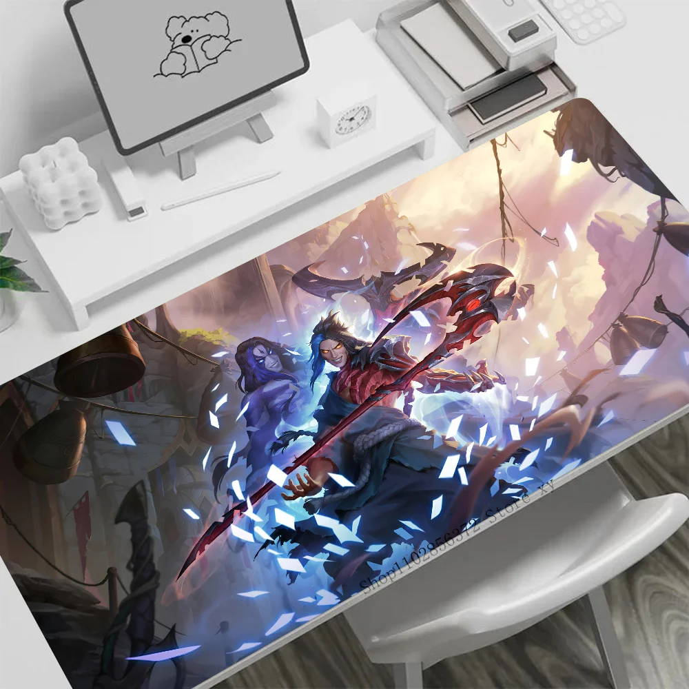 1pc LOL Kayn Non-slip Mouse Pad Suitable For Office Computers Laptops E-sports Game Desk Mats XXL Keyboard