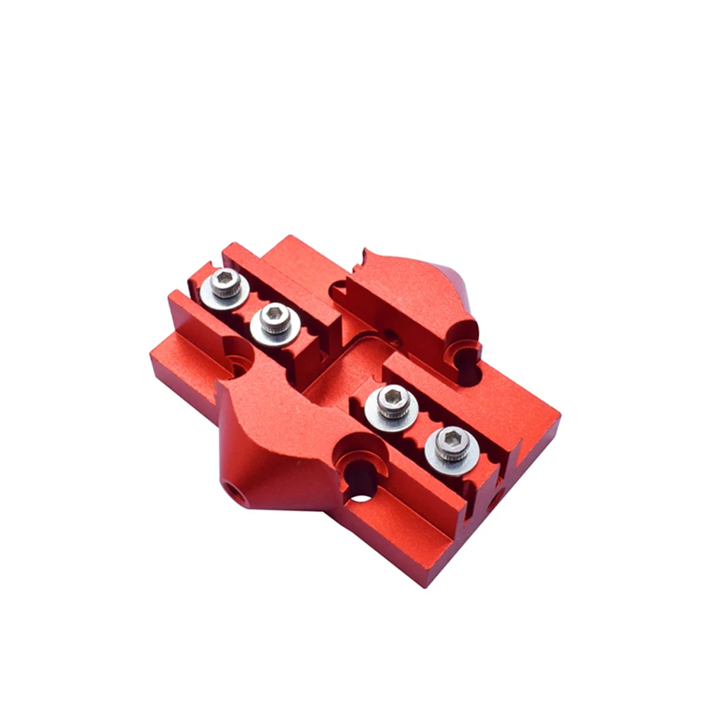 3D Printer Accessories High Precision Full Metal Delta Pulley Slide Rail Hanger Effector Accessories Hole Distance 20x20mm 1pcs