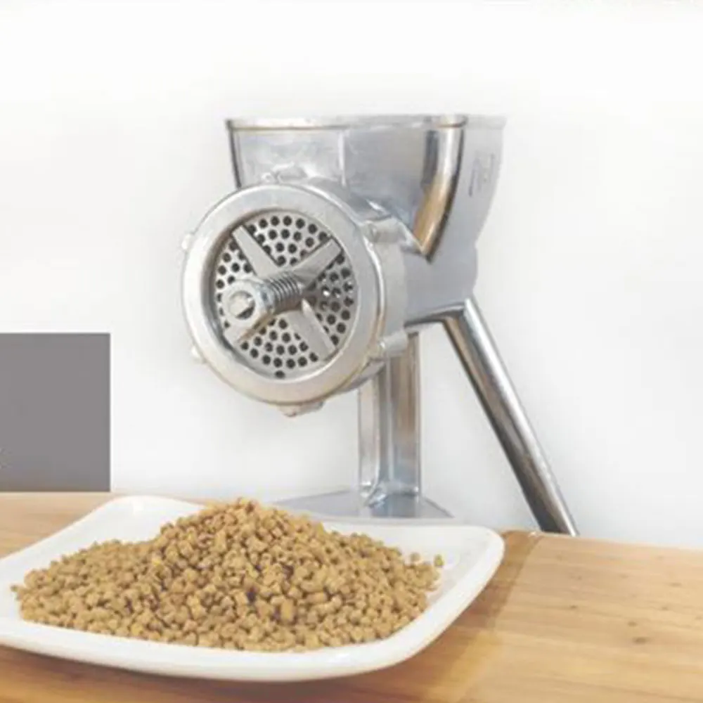 

Feed Pellet Making Processing Machine Mini Pellet Tool Manual Mill Fish Shrimp Animals Food Feed Granulator Bird Cat Dog Pet