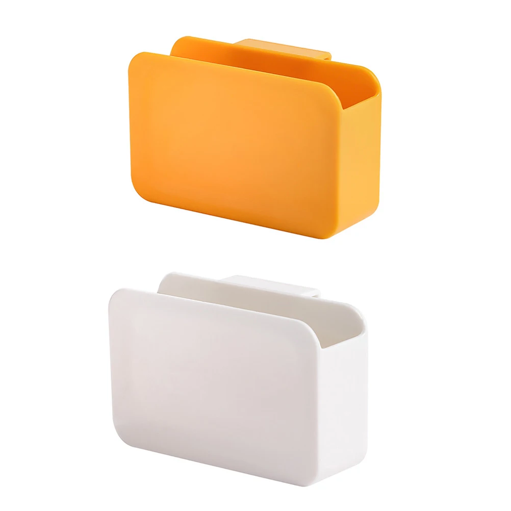 2 قطعة Abs الثلاجة الجانب الباب المنظم تخزين معلق للمطبخ الثلاجة التوابل حقيبة حامل ملحقات الثلاجة الصغيرة #5