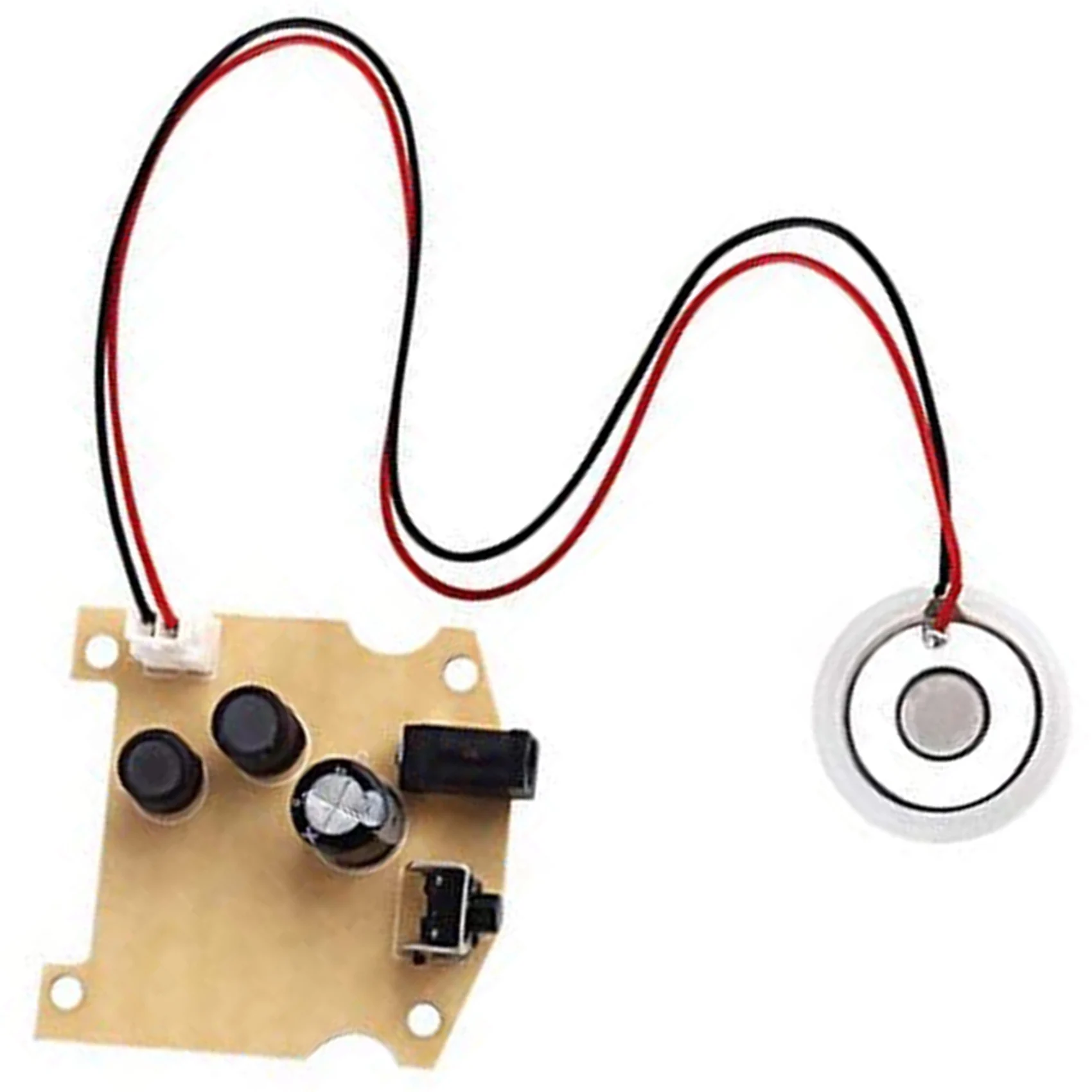 2 Pack Ultrasonic Atomization Maker 20mm 113KHz Mist Atomizer DIY Humidifier with PCB 3.7-12V