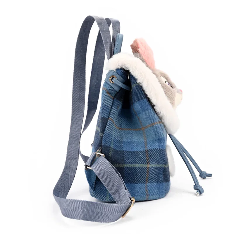 Disney Originele Zootopia 2 Cartoon Judith Nick Pluche Rugzak Pop Tas Leuke Flip Trekkoord Opbergtas Verjaardagscadeau