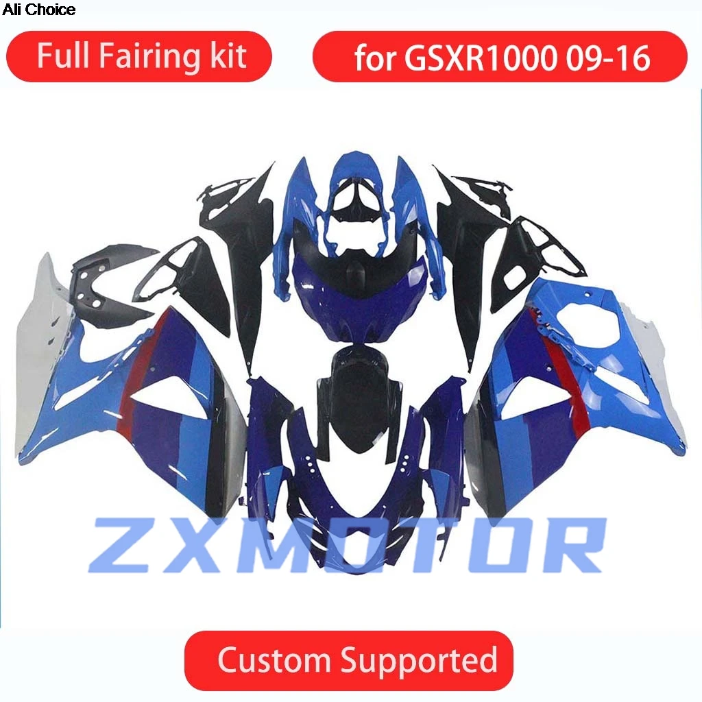 

For GSXR1000 2009 2010 2011 2012 2013 2014 2015 2016 set Fairing Set GSXR 1000 09-16 ABS Bodywork Kit Motorcycle Fairings