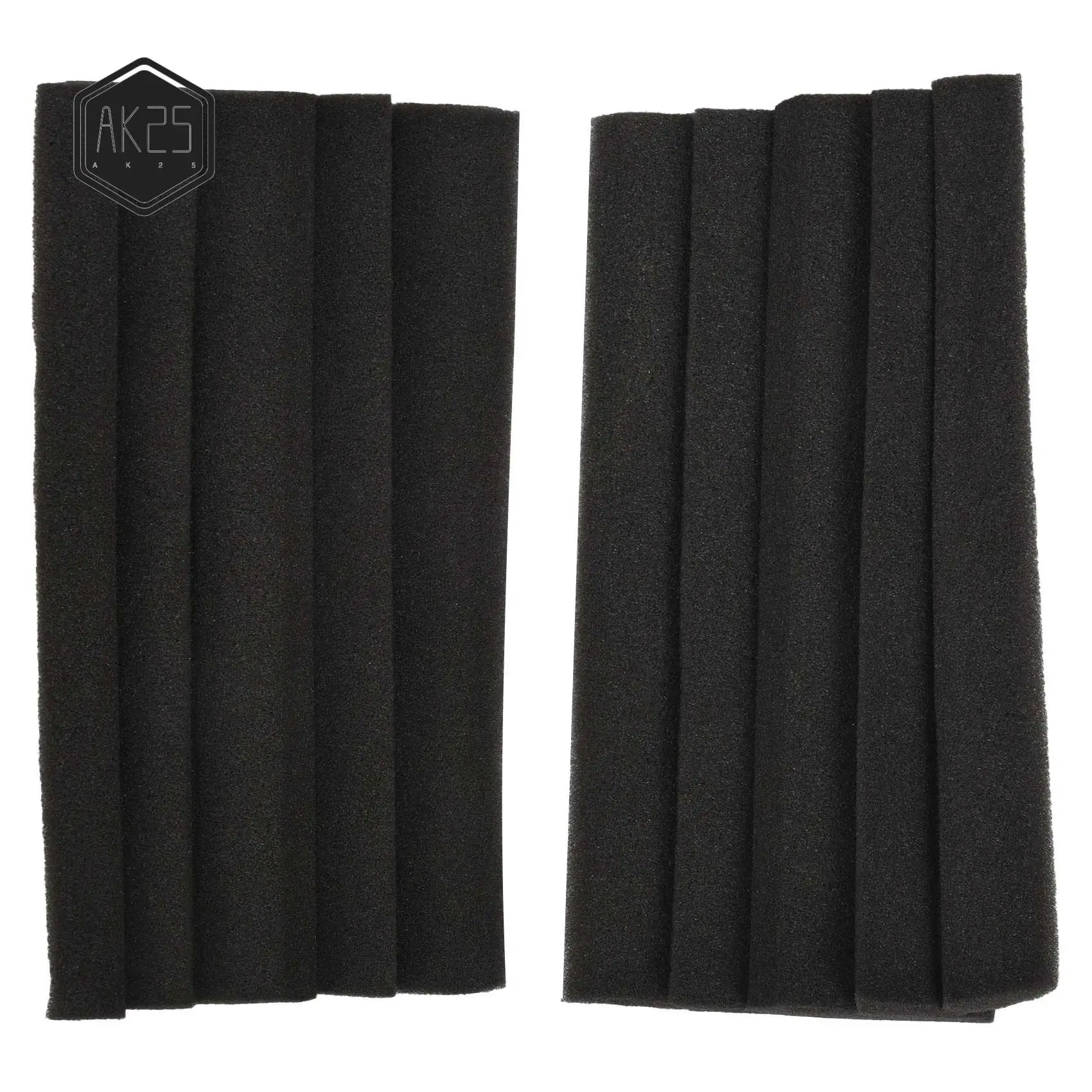 

AK25-16Pcs/Set Acoustic Foam 12Pc Bass Trap Wall Foam + 4Pc Square Sound Insulation Foam Flame Retardant High Density