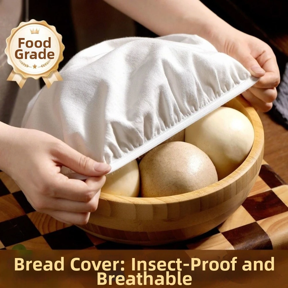 Elastic Design Cotton Lid Cover Condensation Control Heat Resistant Round Lid Protector Durable Cotton Absorbent Material