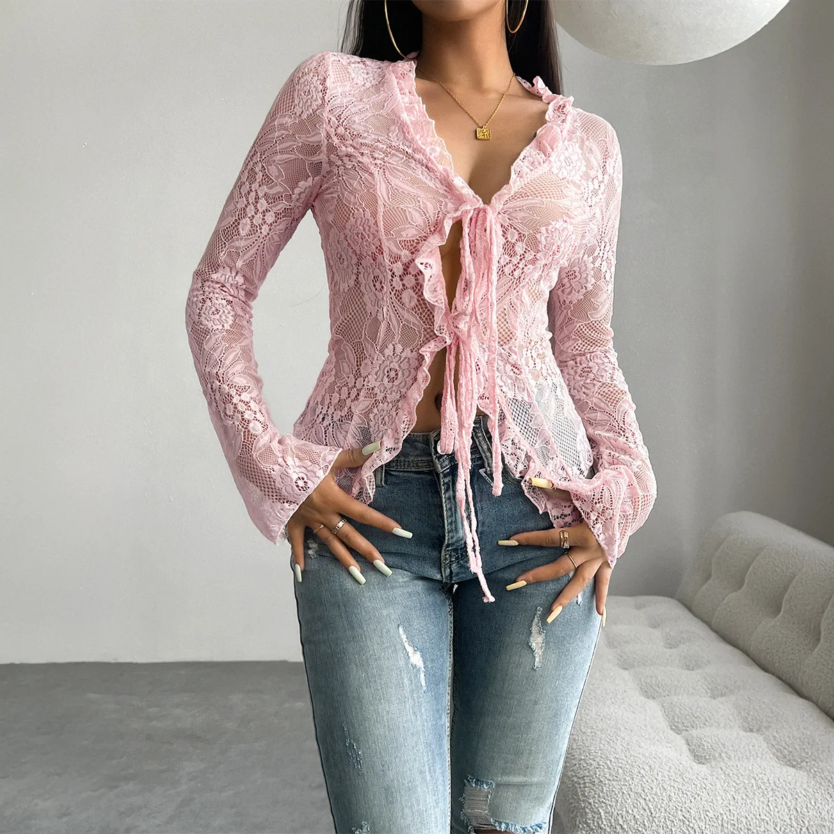 Effenkleurige sexy slanke blou - Vintage Fashion Club recensie en prijs