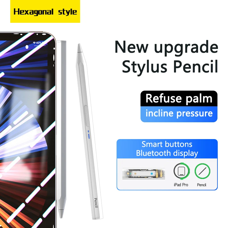 

Universal Stylus Pens for Touch Screens Magnetic iPad Pencil Rechargeable for iPhone/iPad and other Phones and Tablets