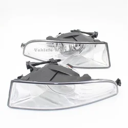 1 Pair Car Fog Lamp For Skoda Octavia A5 A6 2009 2010 2011 2012 2013 Front Fog Lamp Fog Light With Bulbs Car accessories