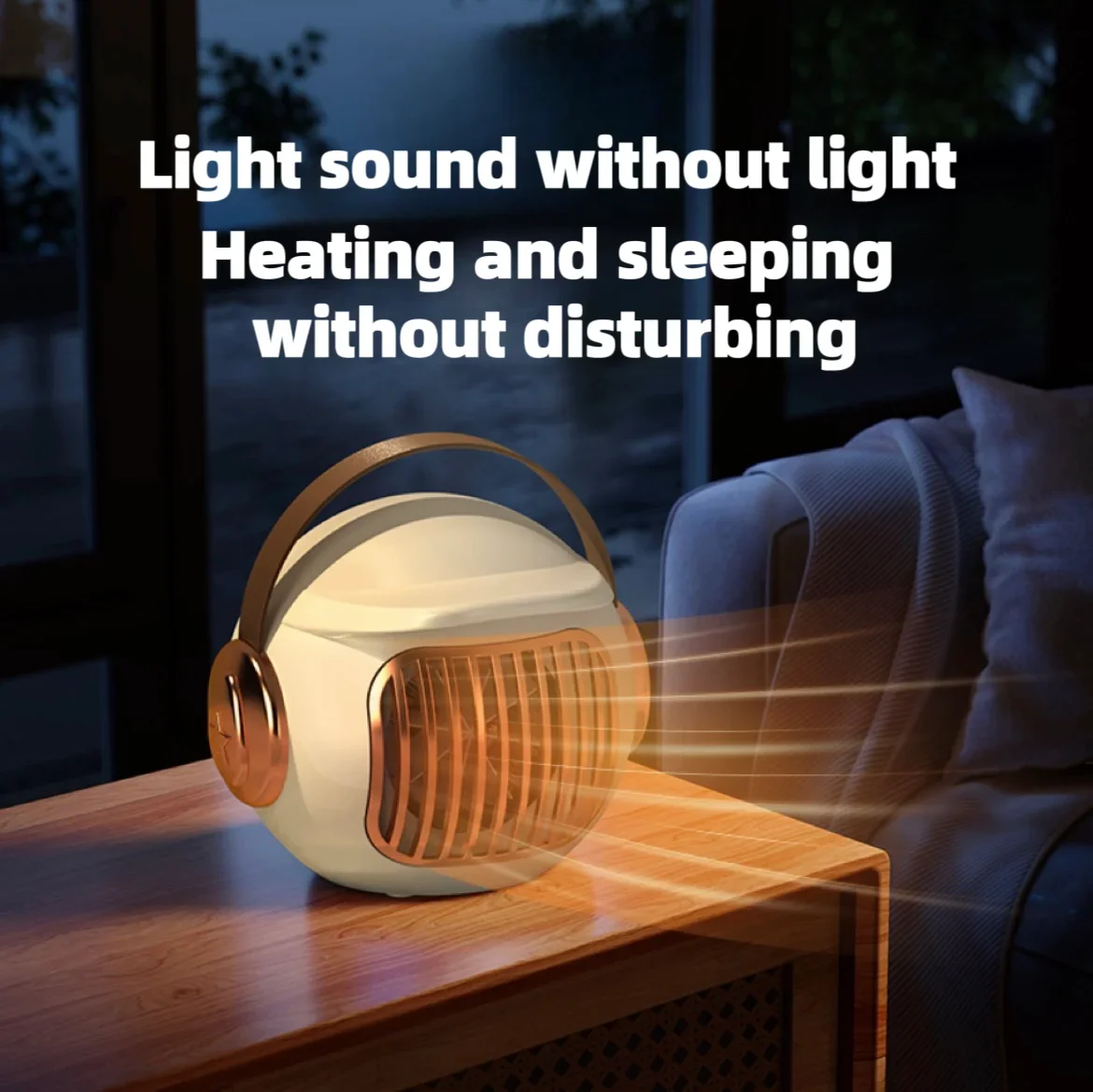 Aquecedor portátil para espaço pequeno, 500w, aquecimento rápido, leve, aquecedor de ar quente para escritório interno, ventilador aquecedor doméstico