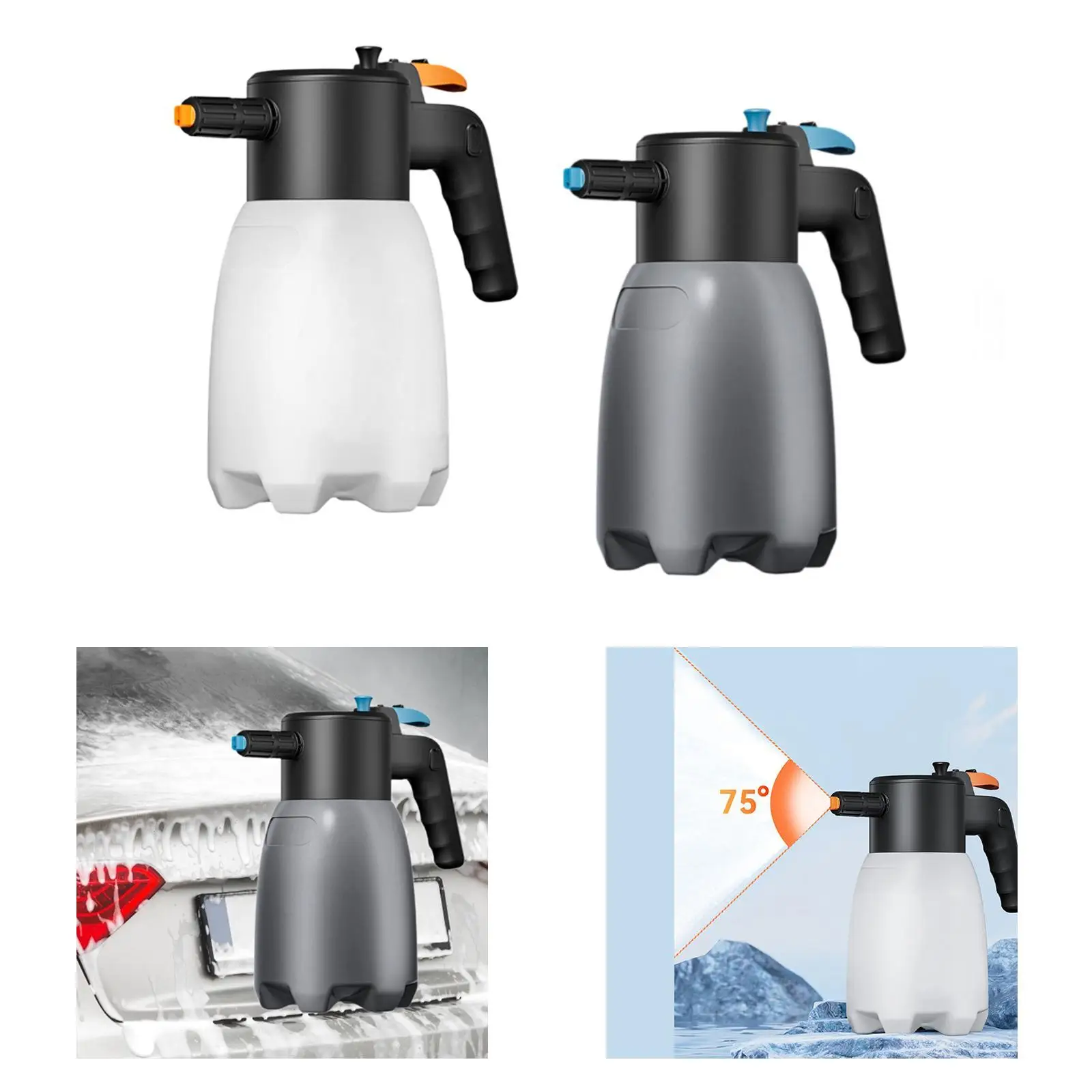 

1.7 L Car Electric Foaming Sprayer Handheld for Indoor Outdoor Plants