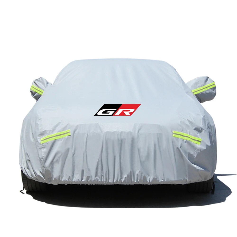Car Covers Dust Snowproof Auto Sun Full Cover Waterproof ProtectorFor Toyota GR Sport Yaris Cross Fortuner SW4 Car Accessories