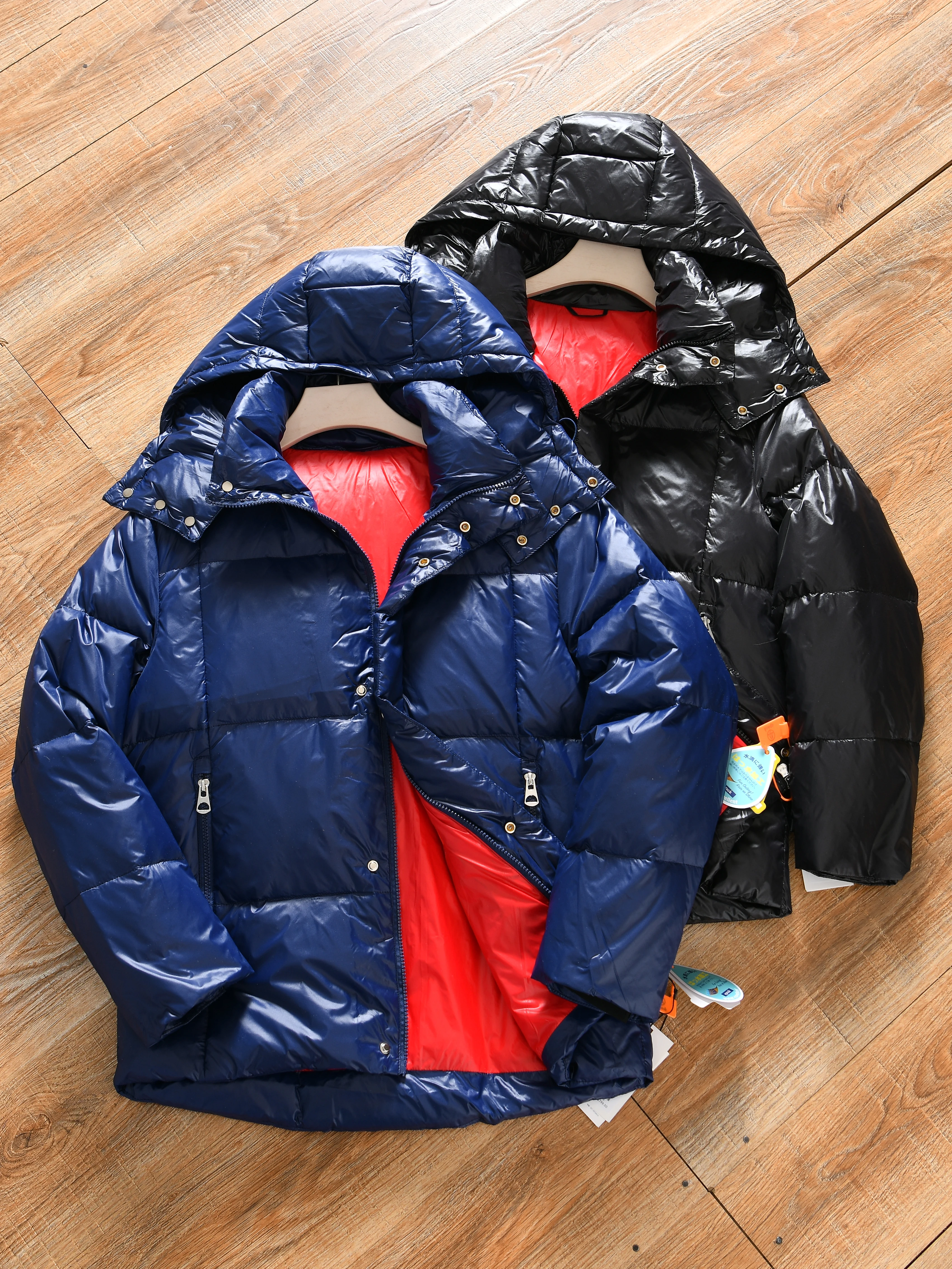 

Men's Casual Thickened 90 Duck down Jacket Detachable Hat Versatile Urban Leisure Warm Coat Nylon Fabric Long Sleeve Zipper C...