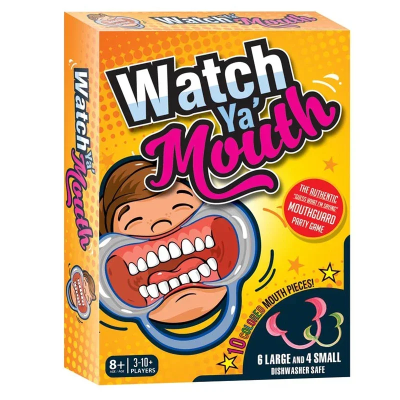 Watch Ya \'Mouth Family Board Game - Perfect for Family Fun and Laughter