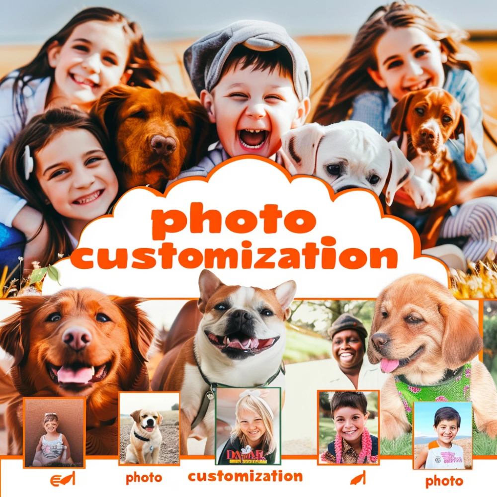 Customized Personal Pet Animal Canvas Painting Create Customized Personalize Your Home Decor with Custom Photo Canvas Prints
