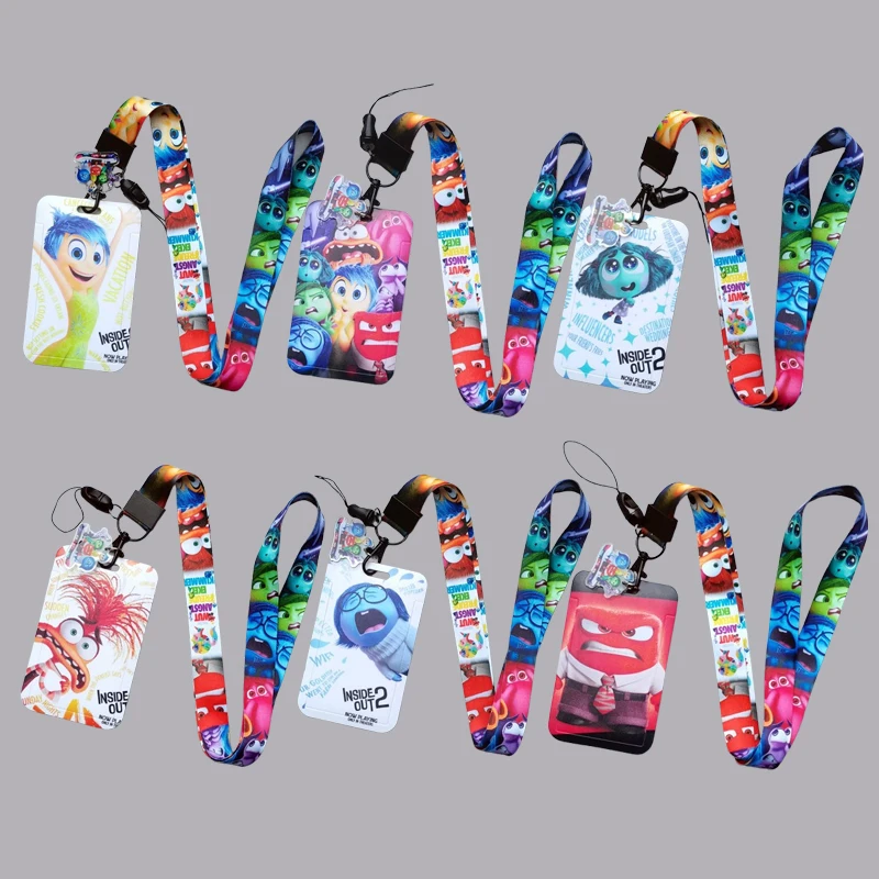 Fantasy Anime Credential Holder Cartoon Lanyards for Keys Neck Strap ID Card Gym Phone Charm Straps Keyrings Accessories Gifts