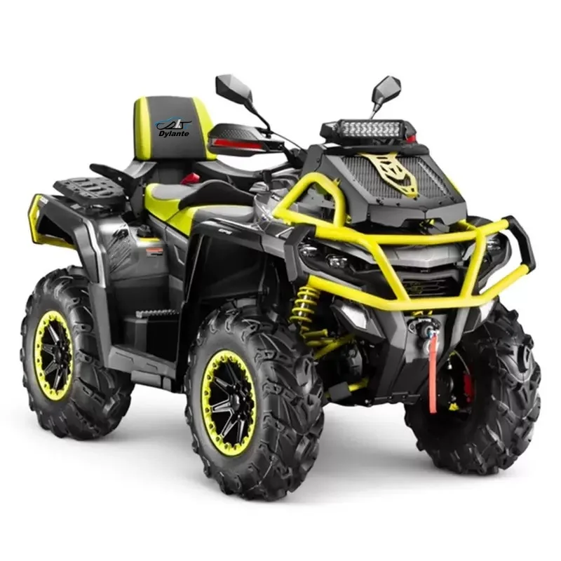 New Design 1000cc CVT Engine Electric Start ATV 4 Wheel Drive Front And Rear Disc Brakes Suitable For Beach And Mud Roads