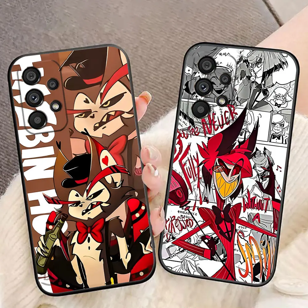 A-Alastor H-Hazbin Hotel AD Phone Case For Samsung Galaxy A72 A71 A55 A54 A53 A52 A42 A35 A34 A33 A32 A23 A22 A21S A20S A14 Case