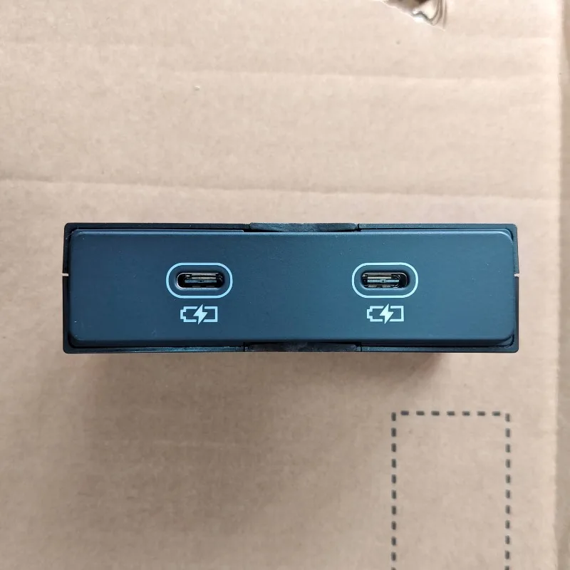 for Car Center Console Type C Dual Charging Socket Port Module Unit