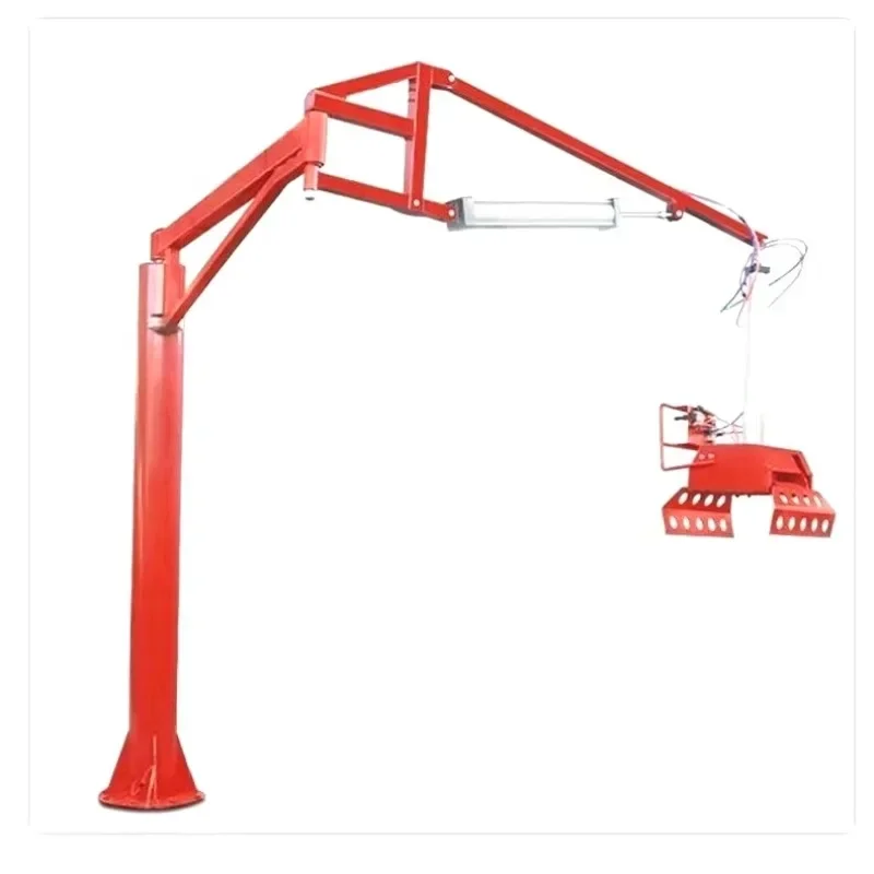 Pneumatic mechanical gripper mobile handling