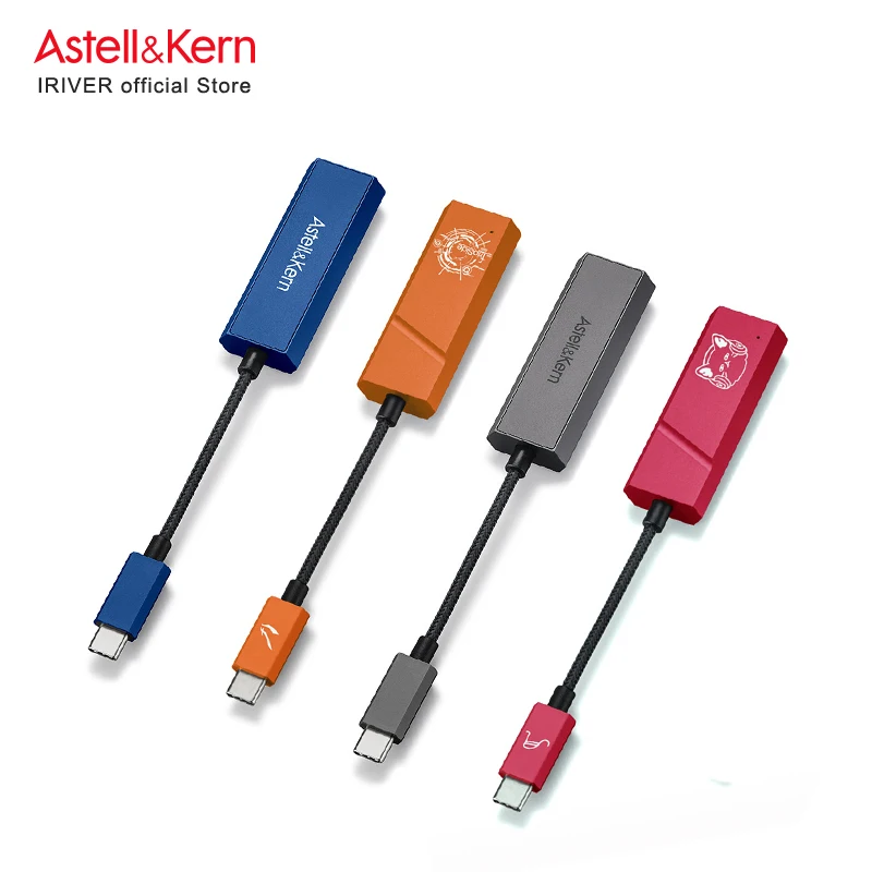 IRIVER Astell&Kern AK HC2 USB-C Type-c Dual DAC Tail Mini Amplifier 4.4 Cable HiFi Decoder  Compatible iOS iPhone and Android