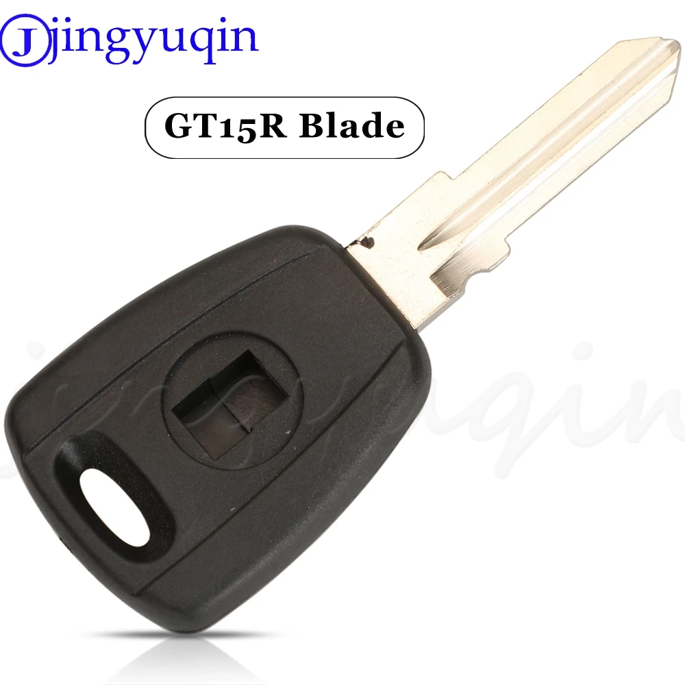 

jingyuqin Replacement Remote Key Shell Case Fob For Fiat Brave Bravo Coupe Marea Multipla Seicento Tempra With GT15R Blade