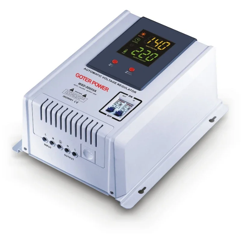 

wall mounted single phase input 90-250v output voltage 220v servo stabilizer 1000VA automatic voltage regulator/stabilizer