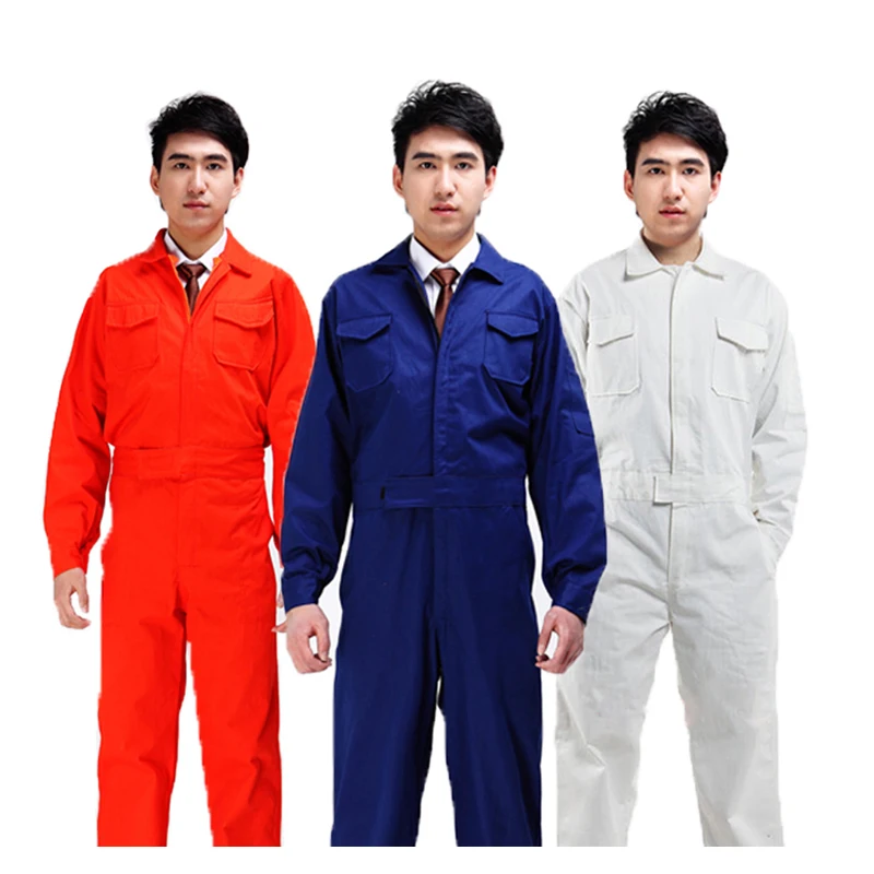 

Spring Coveralls Workwear Welding Suit Overalls Factory Workshop Mechanic Carpenter Auto Repairman Jumpsuit Electric Uniforms