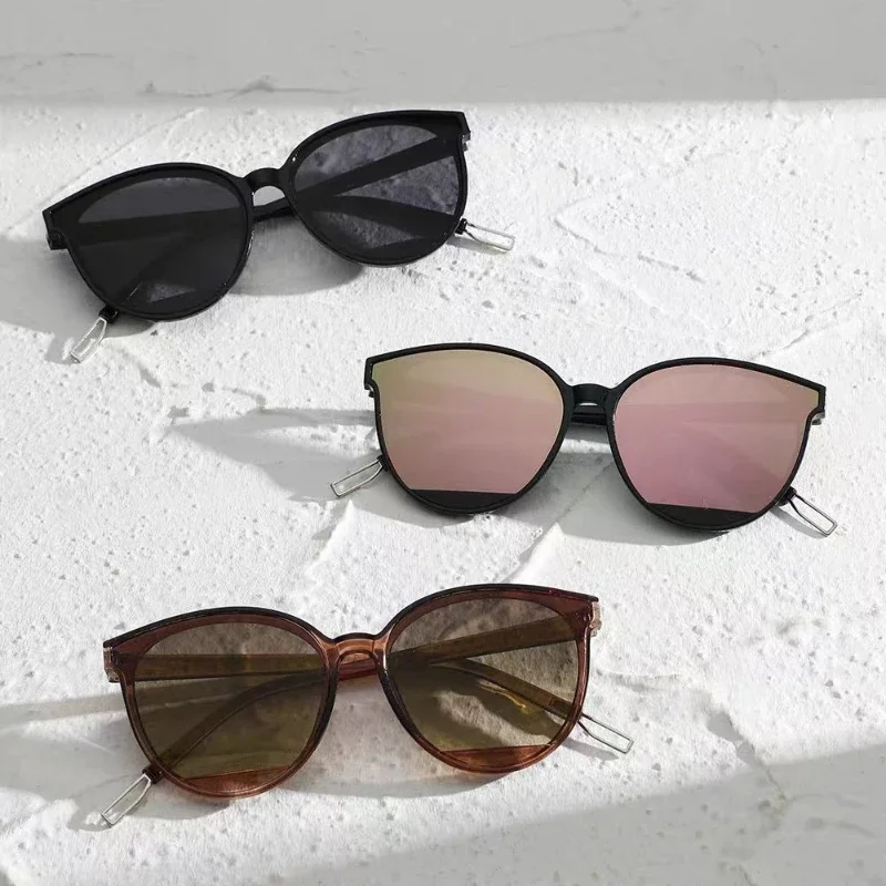 Retro Runde Sonnenbrille Damen Herren Markendesigner Vintage Sonnenbrillen Weiblich Schwarz Outdoor-Brillen UV400 Gafas de sol