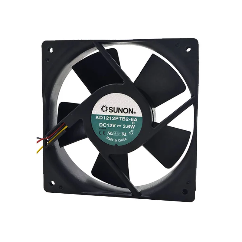 

НОВЫЙ ОРИГИНАЛЬНЫЙ KD1212PTB2-6A 12 В 3,6 Вт 12038 120*120*38 мм 12 см ОХЛАЖДАЮЩИЙ ВЕНТИЛЯТОР