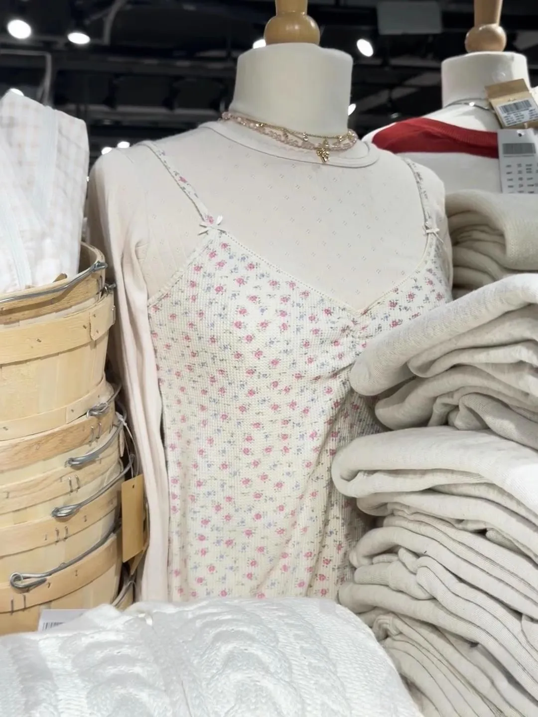 Pink Floral Waffle Tank Top Women Summer Bow Lace Trim V Neck Sleeveless Camisole Casual Vintage Sweet Cropped Vest Y2k New 2025