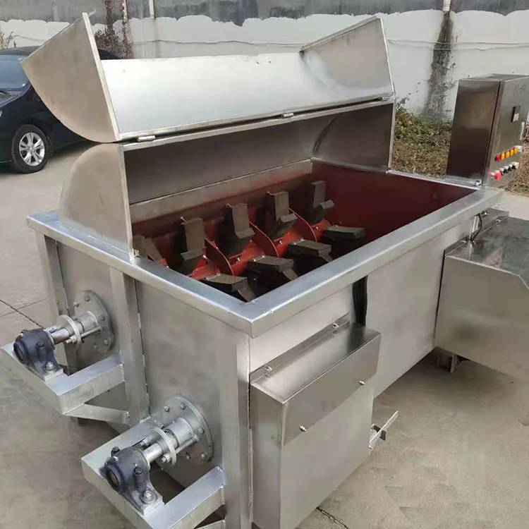Slaughterhouse Equipment Stainless Steel Pig Dehairer and Scalding Combination Machine