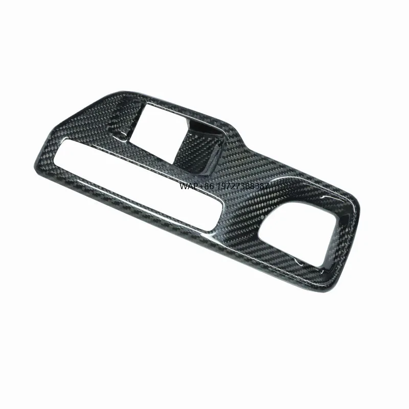 

Perfect Fitment Carbon Fiber A90 A91 Interior Shift Panel Car Gearshift Panel For A90 A91 2019+