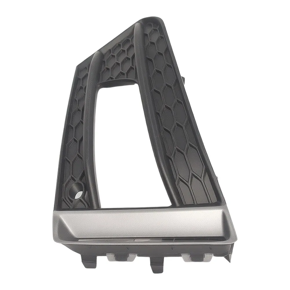 Front Bumper Air Guide Grille for For A1 2015 to 2018 Right Side 8XA807648A 8XA807682D ABS Material Black Silver