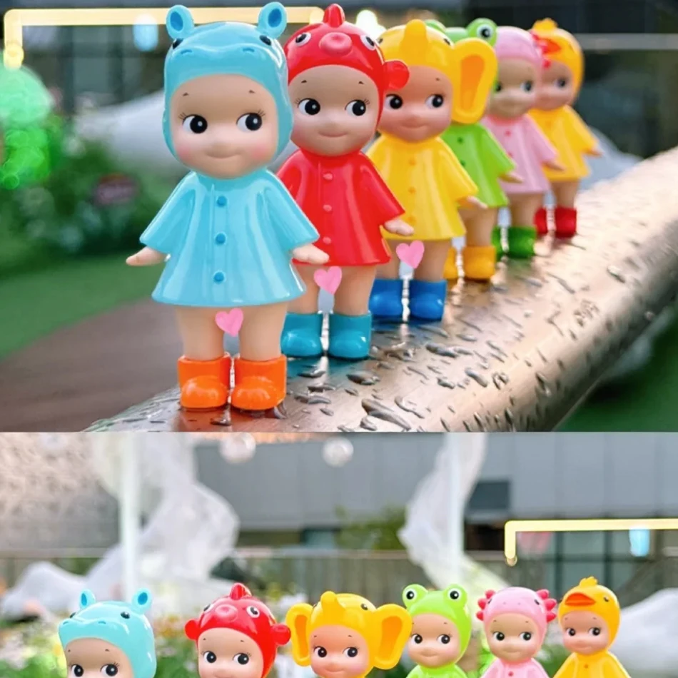 حار سوني الملاك دمية المطر يوم سلسلة سلسلة صندوق أعمى شخصيات صغيرة عمل نموذج تحصيل ديكور فتاة لعبة هدية عيد ميلاد #2