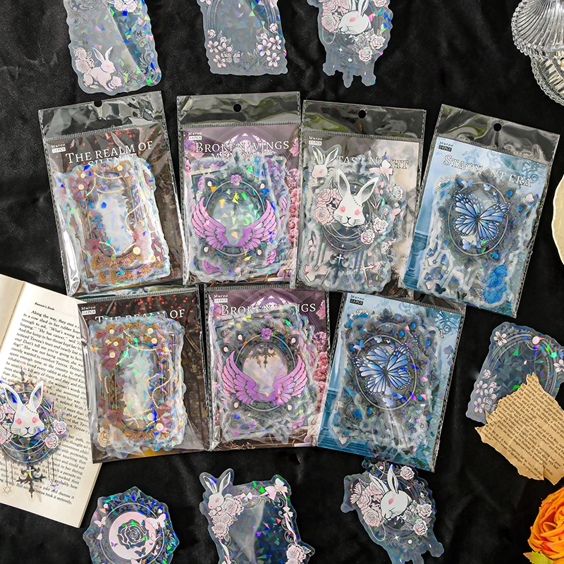 

6 упаковок/лот, потерянная классическая серия, милая ретро декоративная наклейка для домашних животных