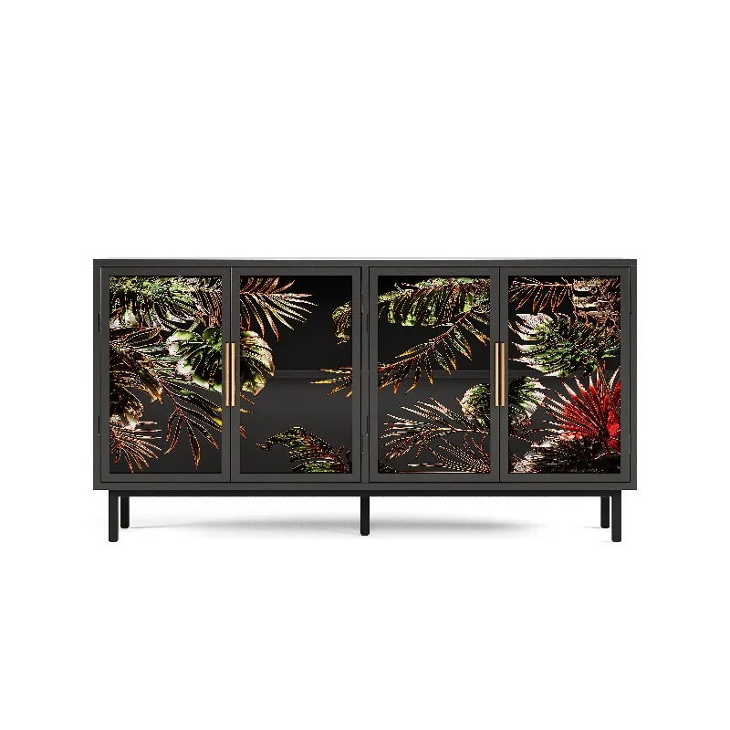 Painting Art Storage US Console Table Decoration Living Room Bedroom Dining Room Buffet Cabinet Door
