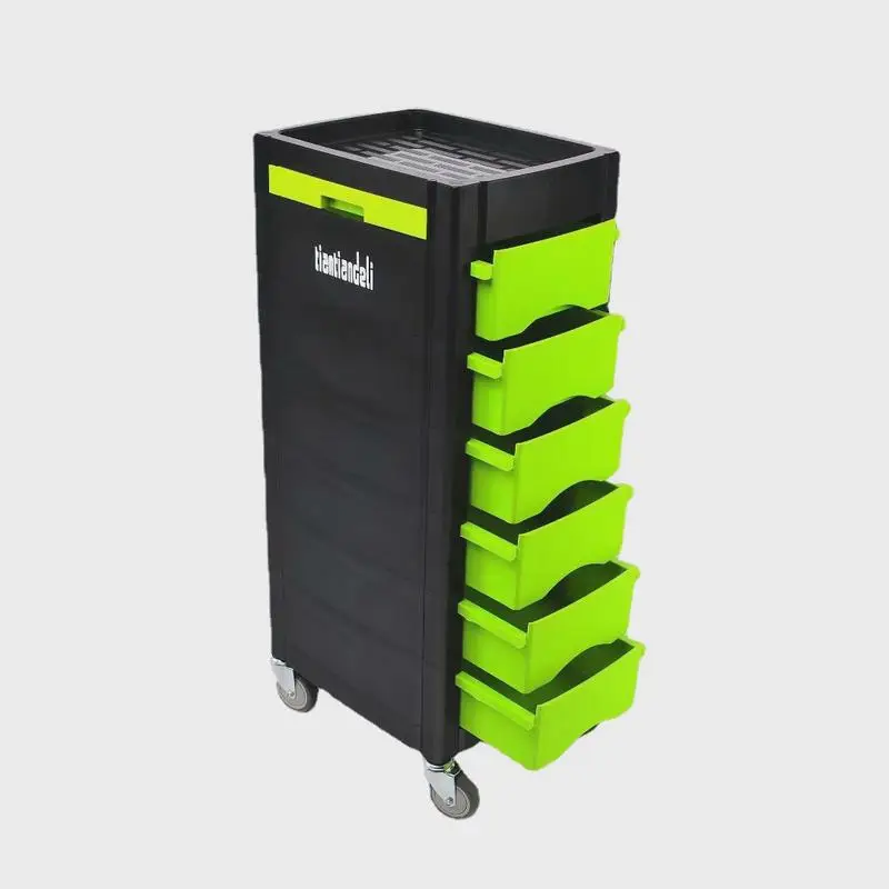 

Green Salon Trolley Barber Shop Tools Beauty Machine Professional Aesthetic Cart Hairdresser Carro Organizador Con Ruedas