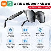 Xiaomi Yj-01 Smart Wireless Bluetooth Glasses  Multifunctional Music Listening Sunglasses And Anti Blue Light Sports Glasses