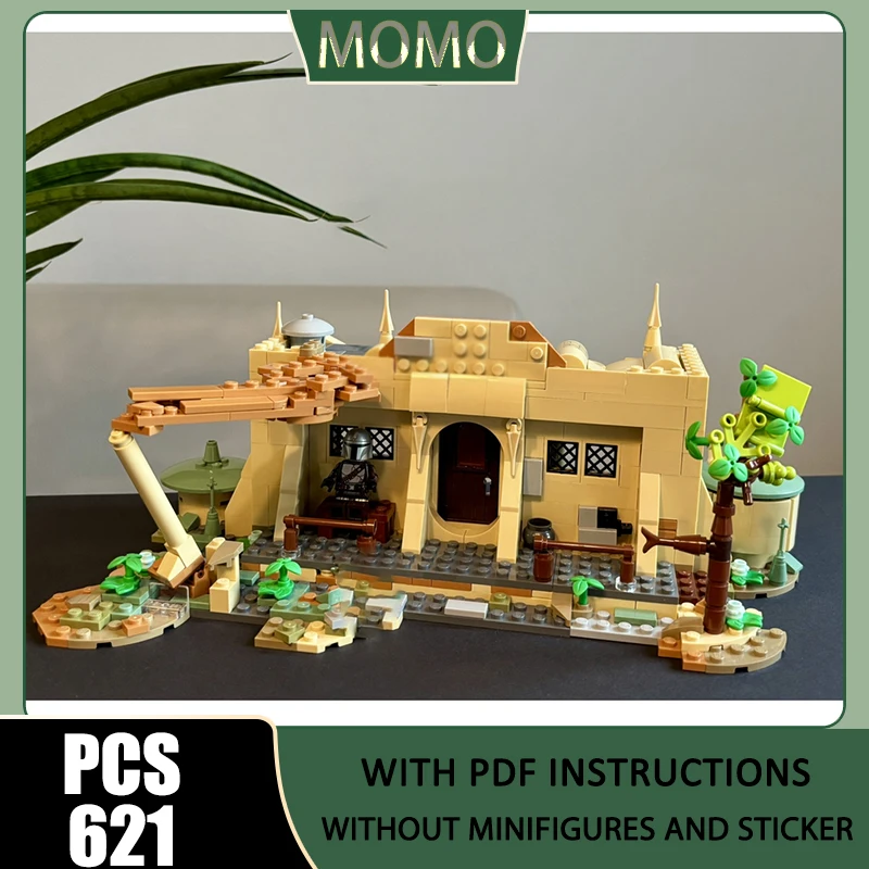 

Star Movie Model Moc Building Blocks Modular Cabin Model Technology Bricks Famous Scene DIY Assembly Construstion Gifts Toys