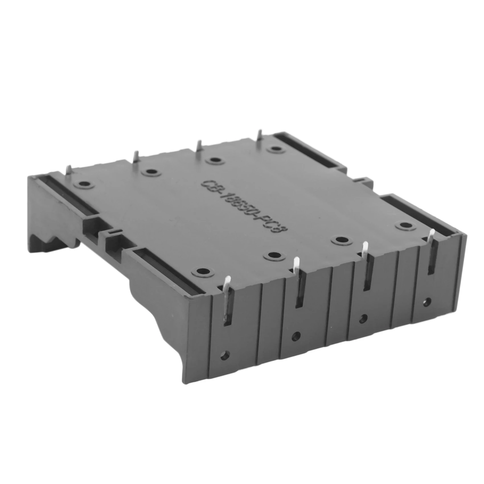 JABS-25Pcs Li- DIY حامل البطارية البلاستيكية لبطارية 4X3.7V 18650 #4