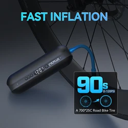 CYCPLUS A2 Air Compressor Wireless Bicycle Pump for Car Tire High Pressure 150psi Portable Smart Air Inflator for MTB Bike Ball