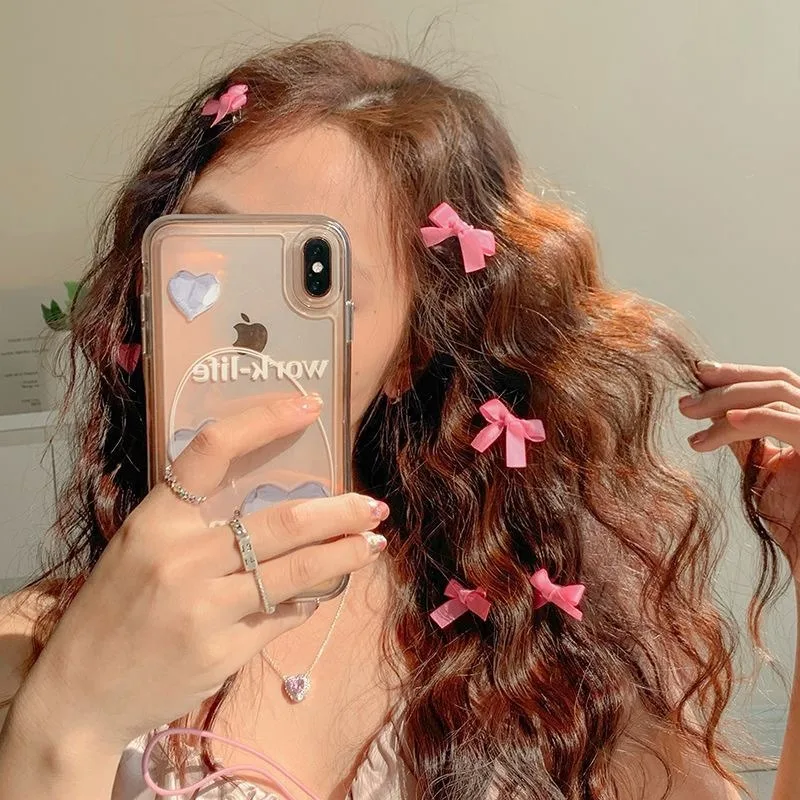 6pc Mini Bogen Haar Clips Haarnadel für Frauen Mädchen Kinder Krabben Stirnband für Party Hochzeit Haar Zubehör Kopfbedeckung ornament – Detail 1
